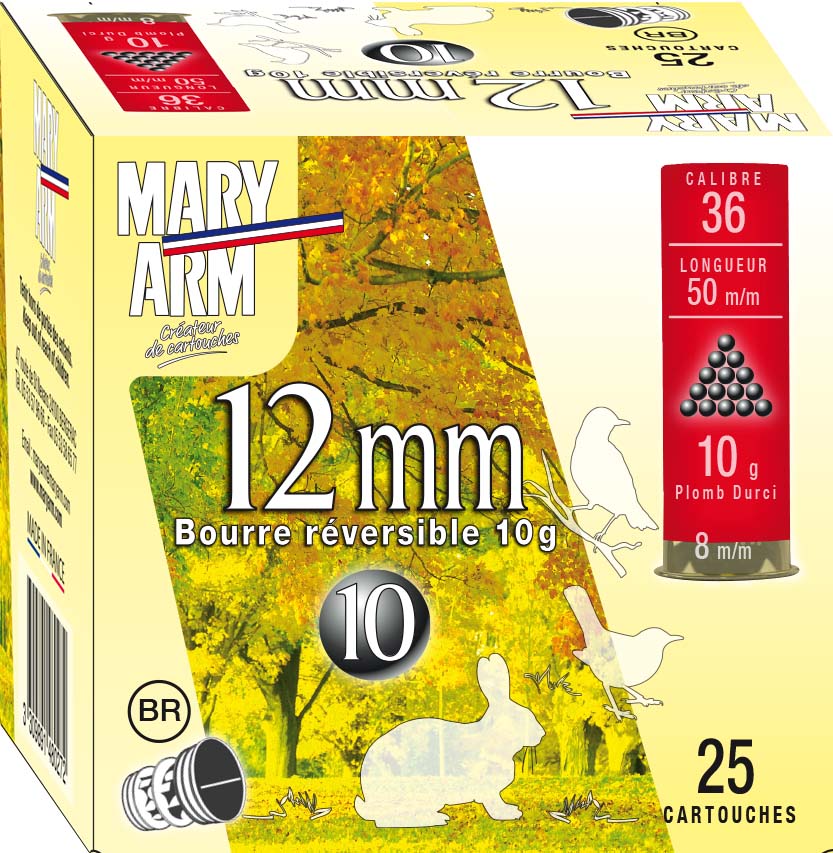 MARY ARM 12mm 10gr CAL.36